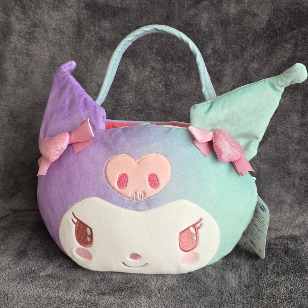 New Official Hello Kitty Kuromi Valentine's Day Pail / Easter basket / Halloween
